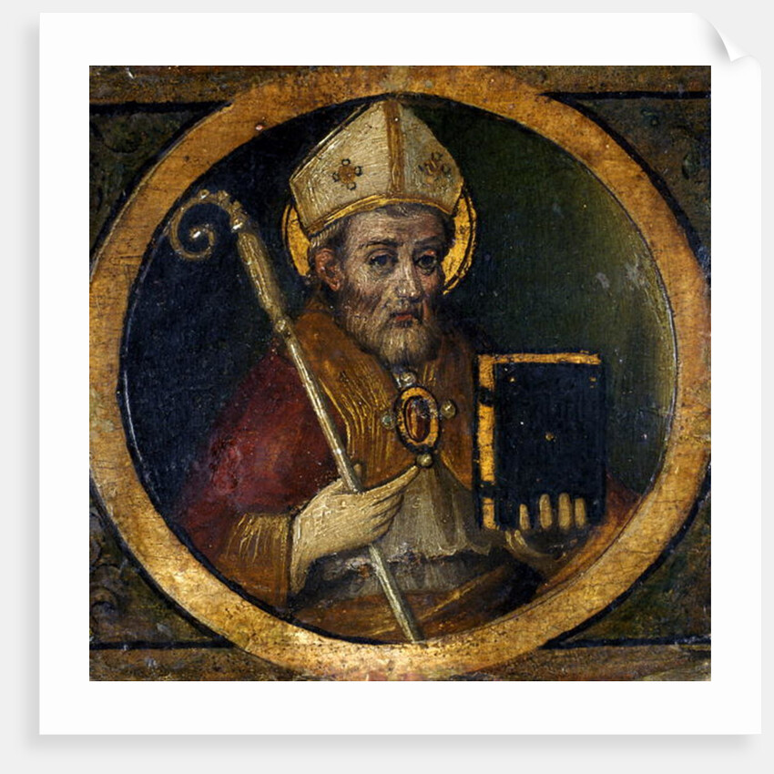 An Holy Bishop by Italian School