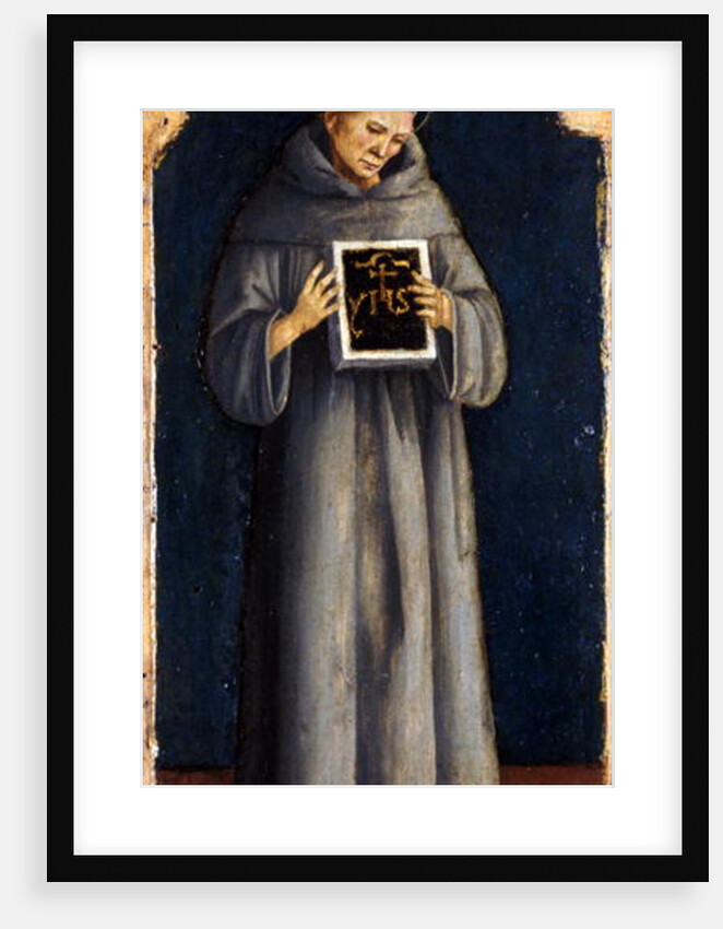 St. Bernard of Siena, c.1515-20 by Luca Signorelli
