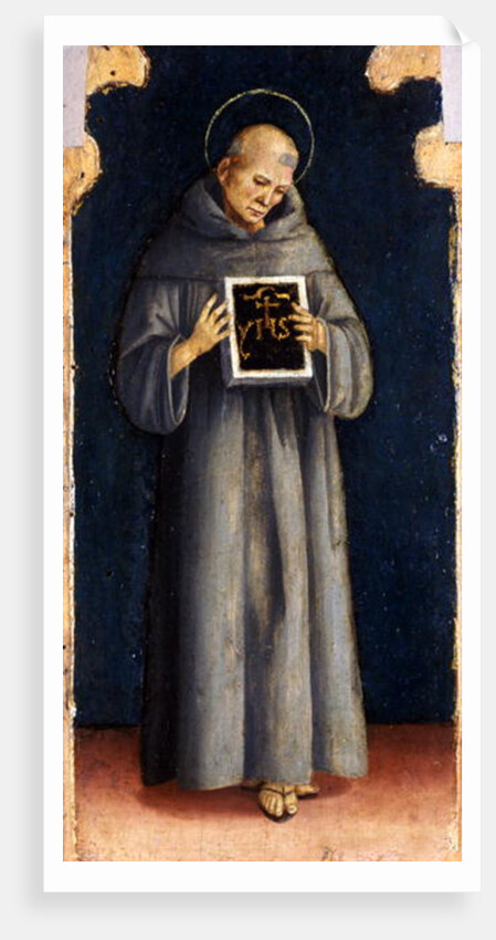 St. Bernard of Siena, c.1515-20 by Luca Signorelli