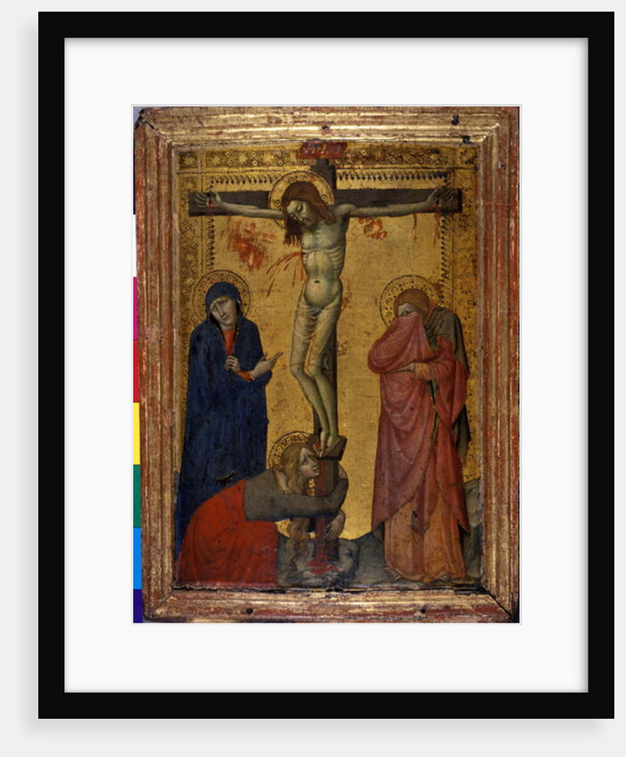 Christ on the Cross with Mary, John and Mary Magdalene, c.1370/80 by Italian School