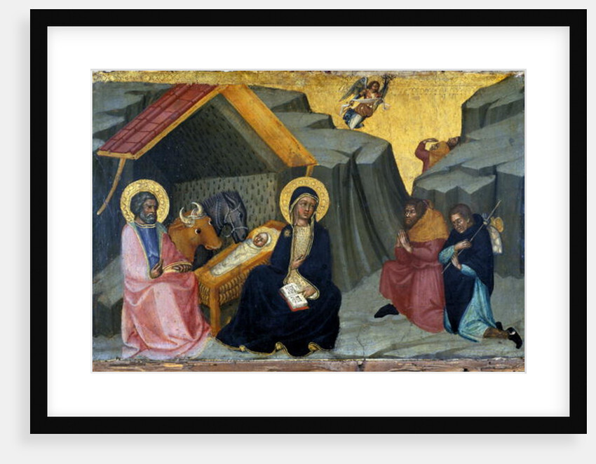 The Adoration of the Shepherds, c.1400 by Paolo di Giovanni Fei