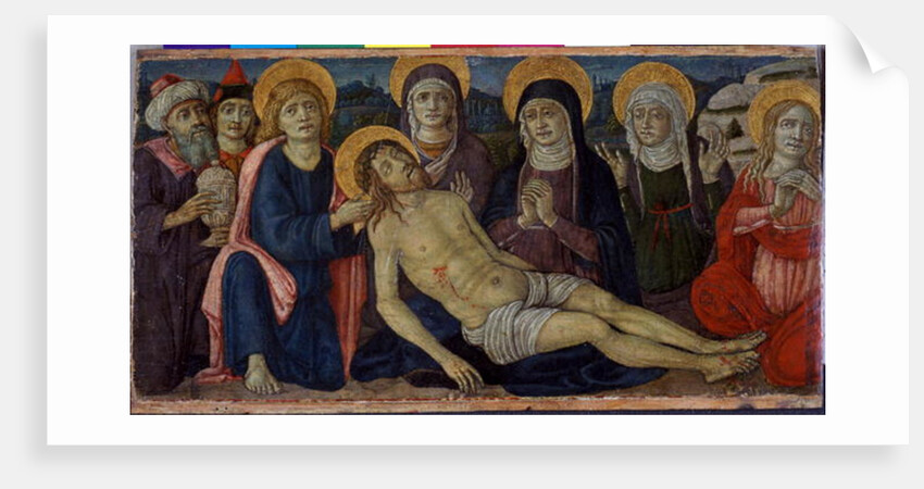 The lamentation of Christ, c.1500 by Guidoccio di Giovanno Cozzarelli