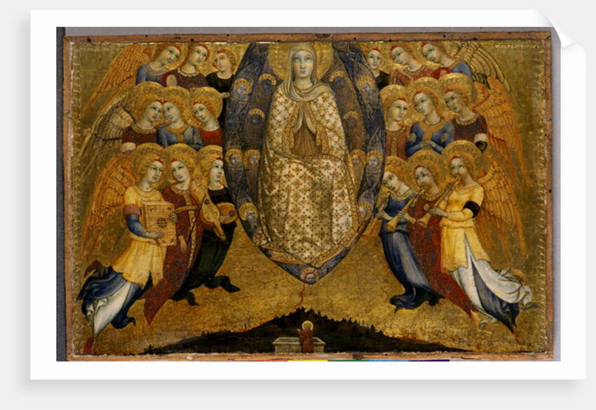 The Ascension of the Virgin, c.1449 by Sano di also Ansano di Pietro di Mencio Pietro