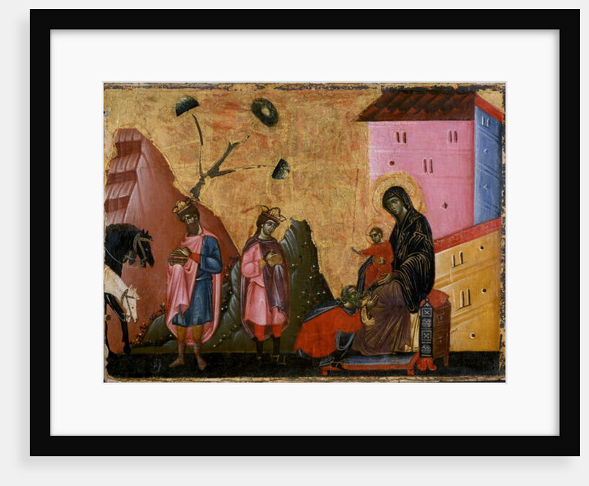 The Adoration of the Magi by Guido da Siena