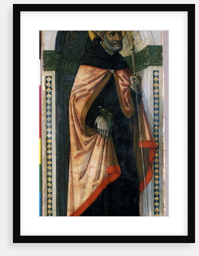 St. Augustine, c.1500 by Guidoccio di Giovanno Cozzarelli