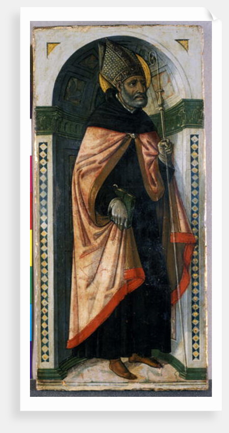 St. Augustine, c.1500 by Guidoccio di Giovanno Cozzarelli