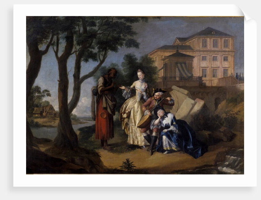 Fortune Telling Gypsy, 1762 by Jakob Michel