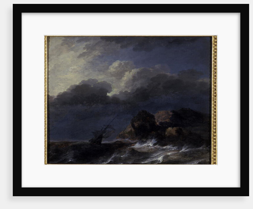 Seascape by Allart van Everdingen