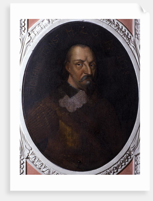 Johann Ernst von Eisenach, Duke of Saxony, 1638 by German School