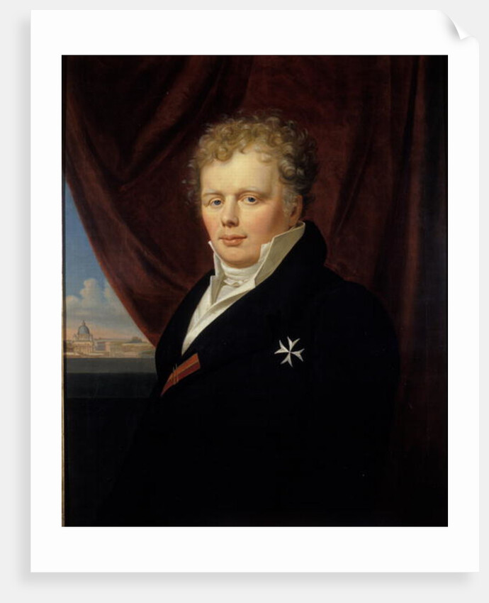 Duke Friedrich IV of Sachsen-Gotha, 1835 by B. Beck