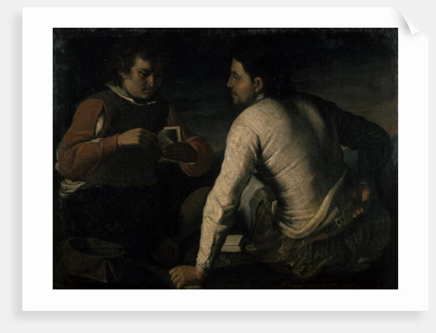 The Gamblers, before 1665 by Domenico (1612-75) Gargiulo