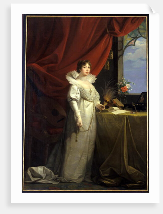 Caroline Amalie, Duchess of Sachsen-Gotha-Altenburg, 1805 by Giuseppe or Josef Grassi