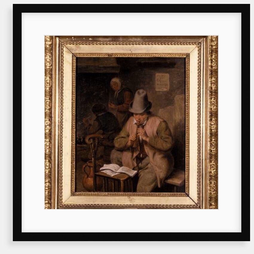 A Young Whistle Player, 1680 by Cornelis Dusart