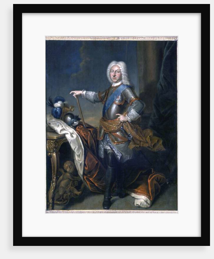 Herzog Friedrich II, 1729 by Christian Schilbach