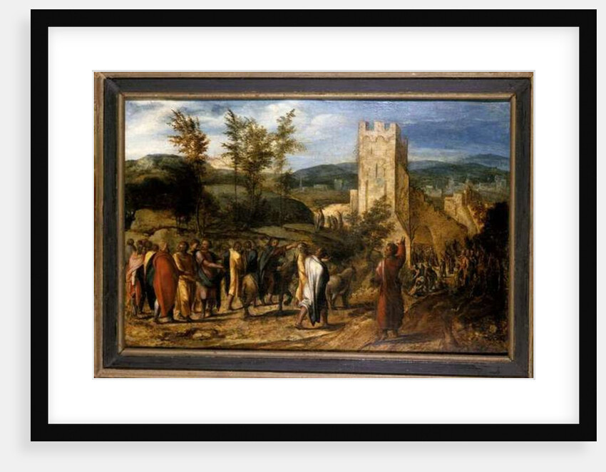 Christ entering Jerusalem, 1551-1600 by Jan van Hemessen
