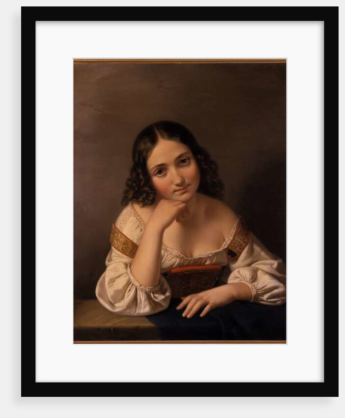 Portrait of a Young Woman, 1801-1900 by School German