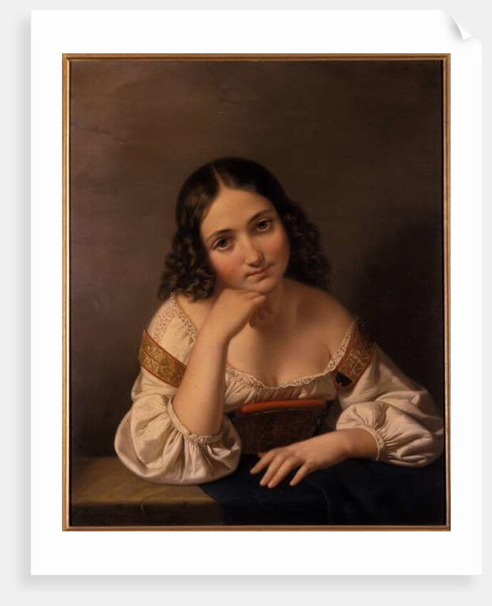 Portrait of a Young Woman, 1801-1900 by School German