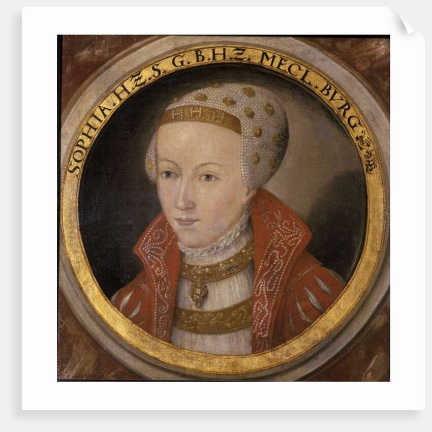 Sophie of Saxony, 1533-38 by German School