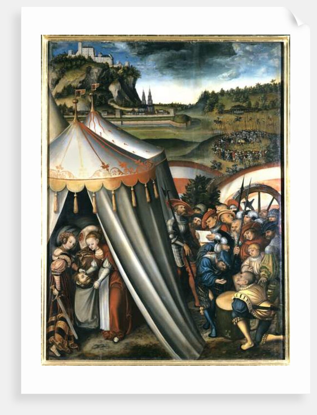 Judith in the tent of Holofernes, 1531 by Lucas the Elder Cranach