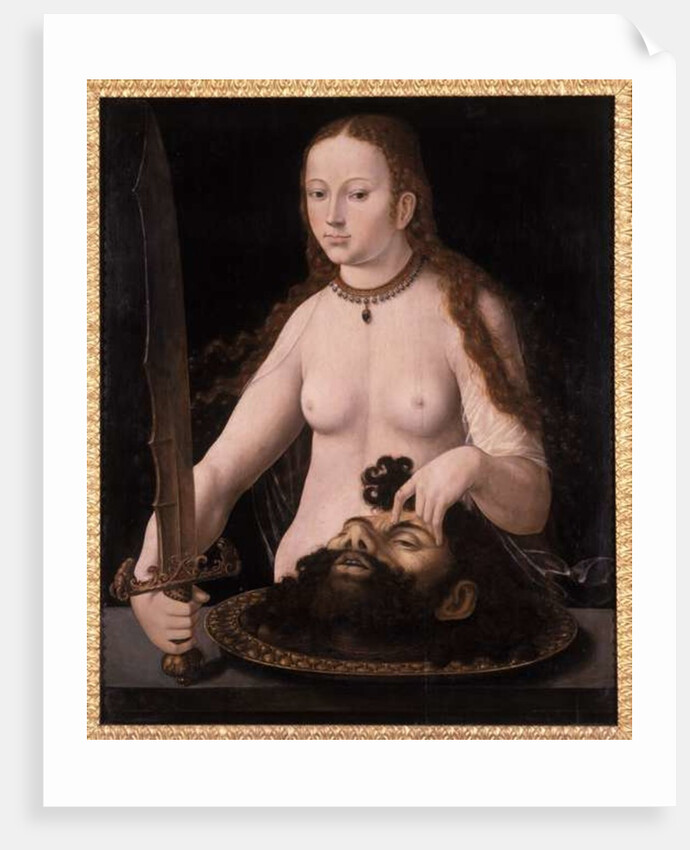Judith with the head of Holofernes, 1530 by School Netherlandish
