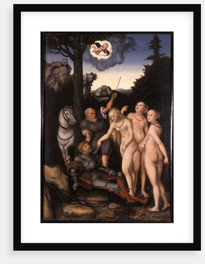 The Judgement of Paris, 1540-46 by Lucas the Elder Cranach