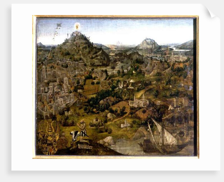 Jerusalem and the Holy Sites, 1501-55 by German School