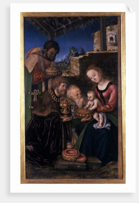 The Adoration of the Magi, 1513-16 by Lucas the Elder Cranach