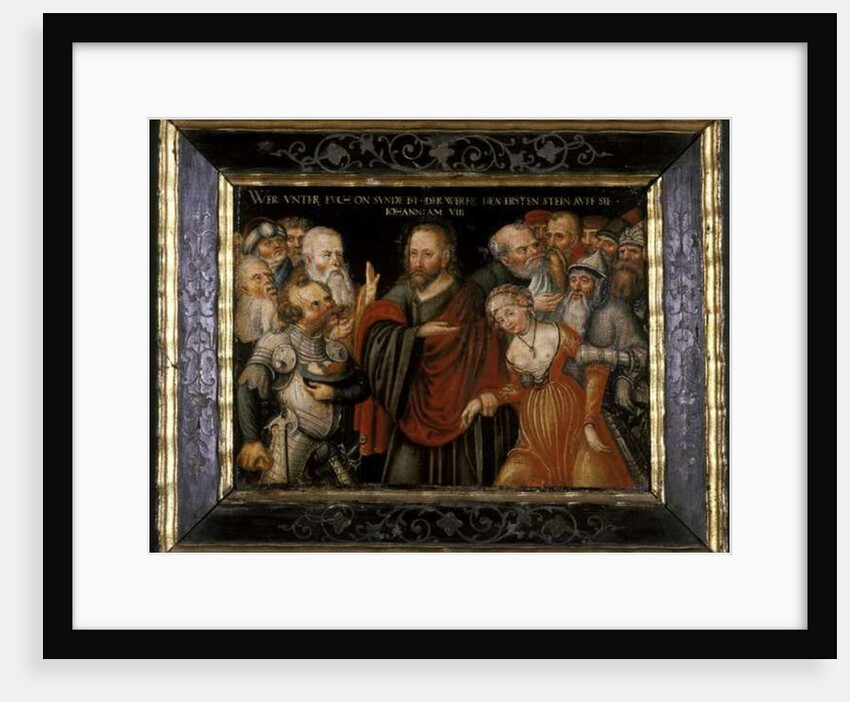 Christ and the Adulteress, c.1540-50 by Lucas the Elder Cranach