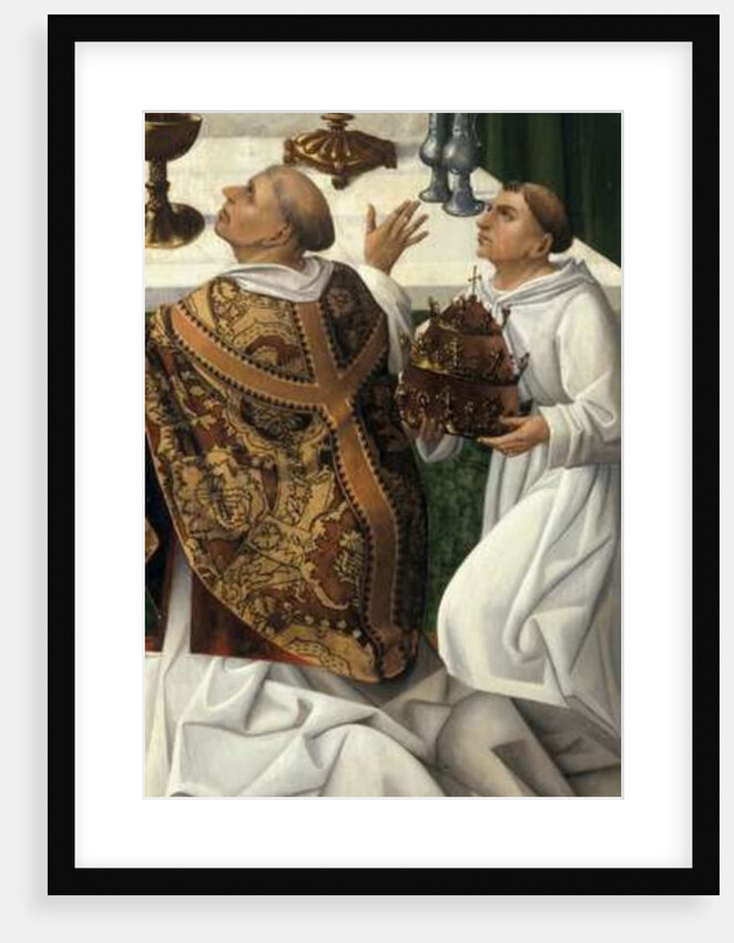 Detail of the Mass of St. Gregory, from an altarpiece of the Resurrection by German School