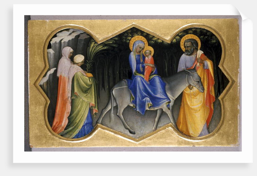 The Flight into Egypt, c.1405 by Lorenzo Monaco