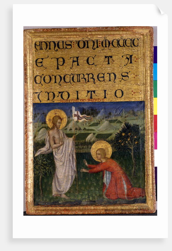 Noli me tangere, c.1450 by Giovanni di Paolo di Grazia