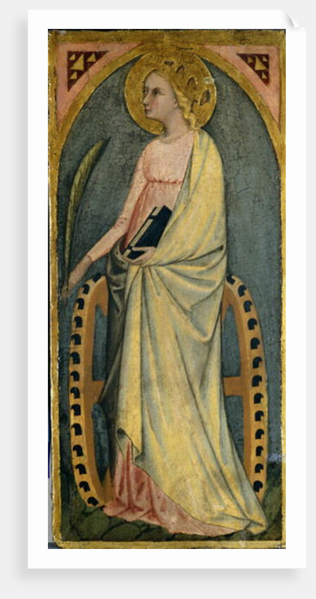 St. Katharine, c.1400 by Giovanni di Paolo di Grazia