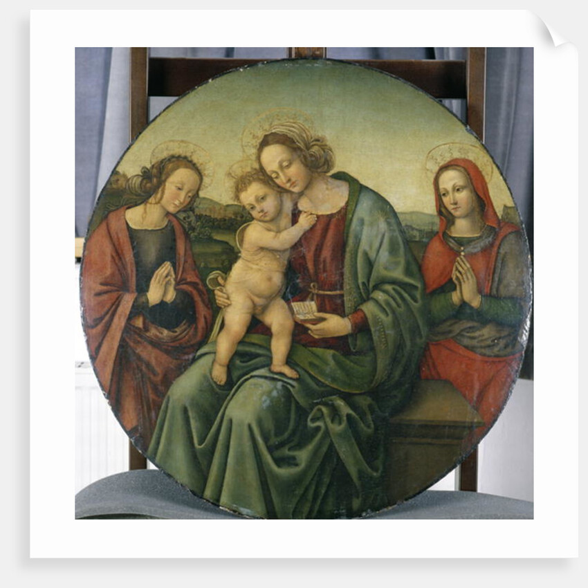 Madonna with Child and two female saints, c.1500-15 by Italian School