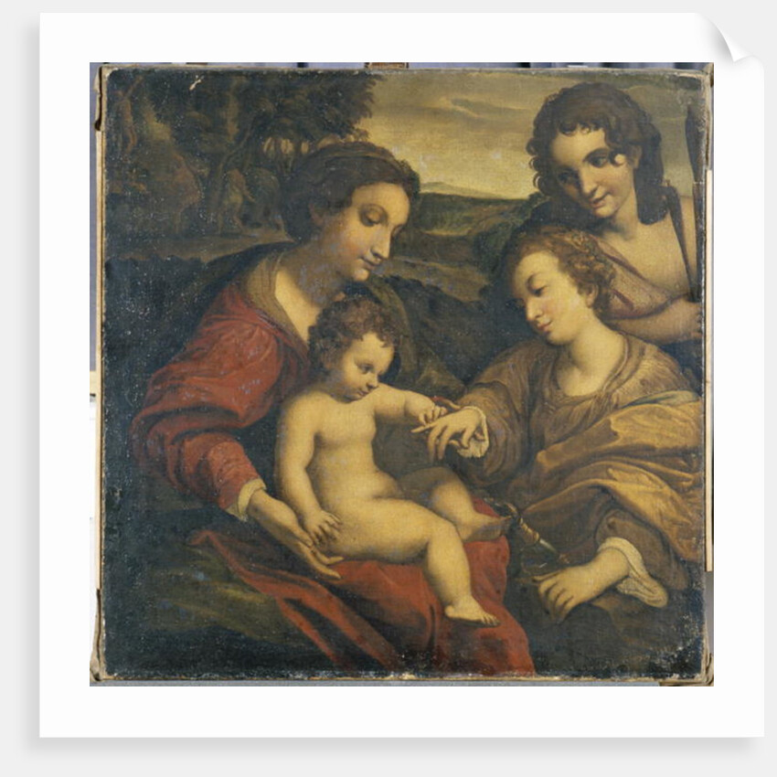 The Mystic Marriage of St. Catherine by School European