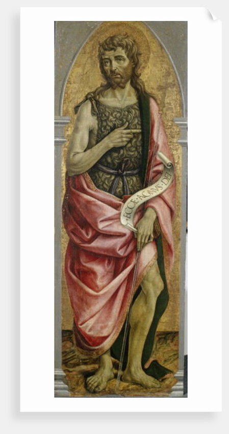 John the Baptist, c.1480 by Master of the Gardner Annunciation