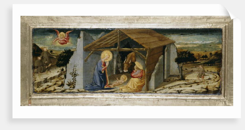 Birth of Christ, c.1450 by Neri di Bicci