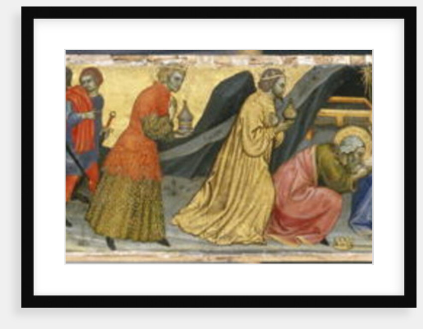 The Adoration of the Magi and two Saints, c.1404 by Taddeo di Bartolo