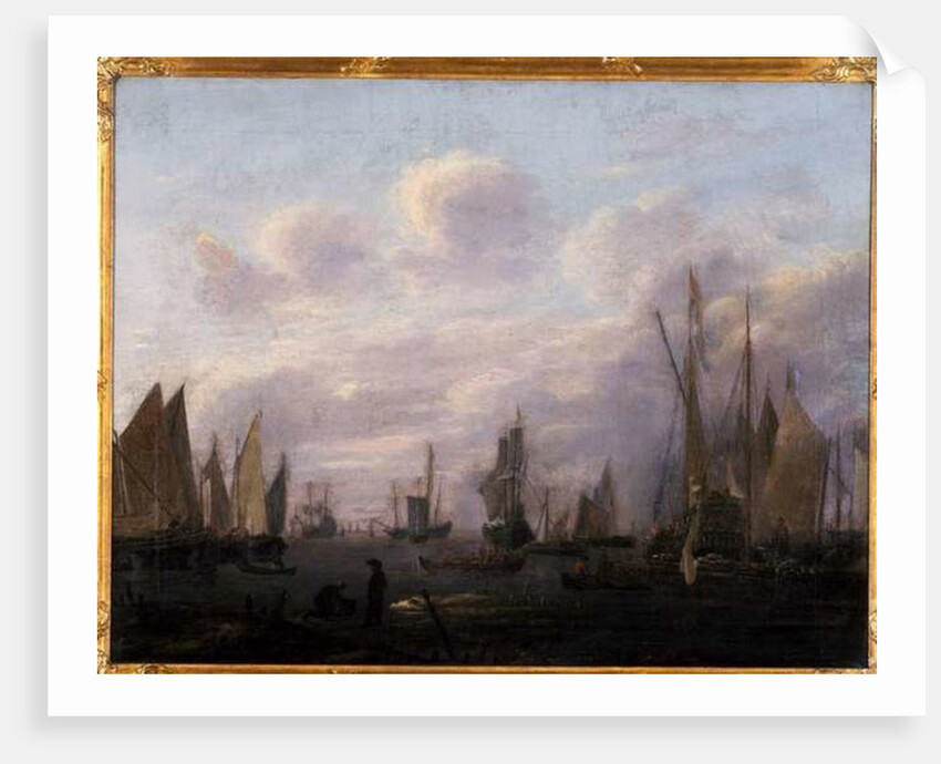 Port Entrance, 1700 by Hendrick Dubbels