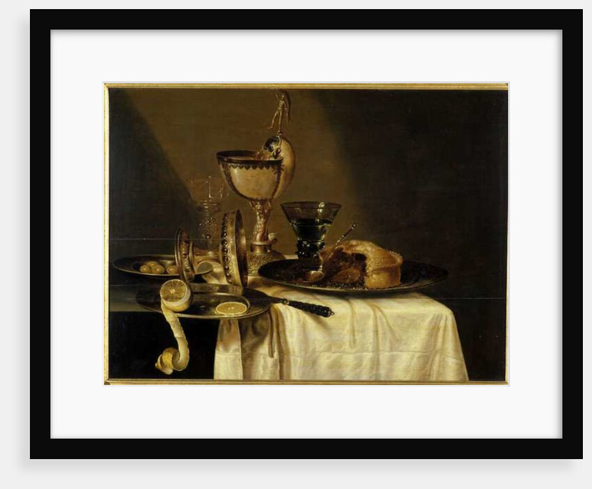 Still life with Nautilus Goblet, 1642 by Willem Claesz. Heda