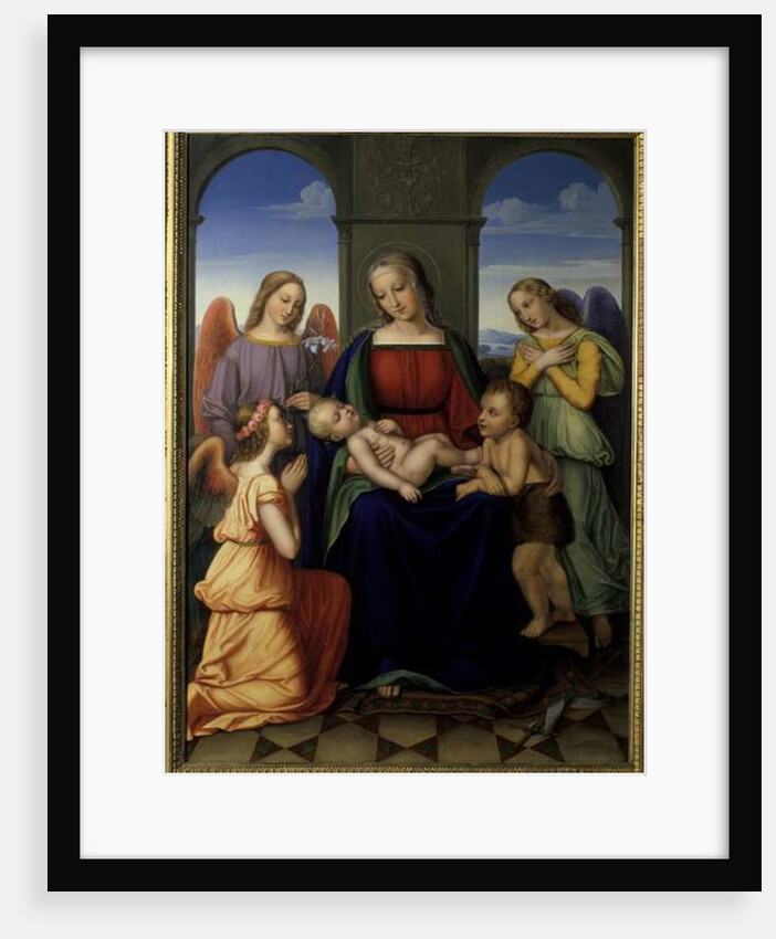 Madonna with Angels, 1823 by Louise Seidler