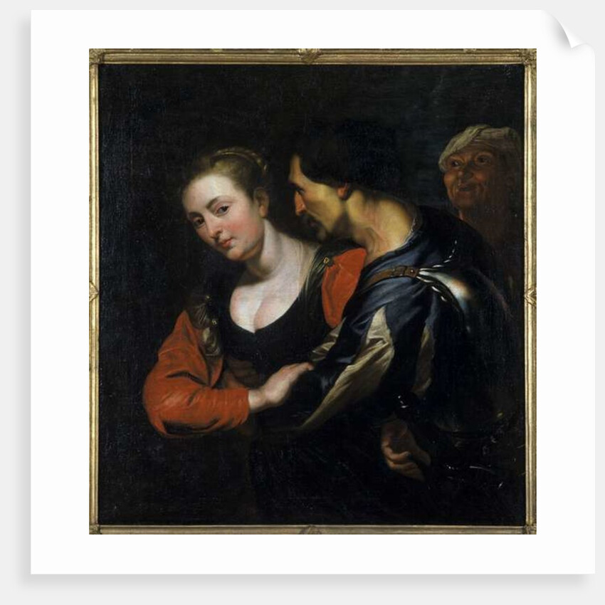 Landsknecht with a Woman by Theodor Rombouts