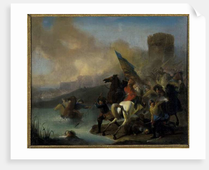 Battle Scene by Jan van Huchtenburgh