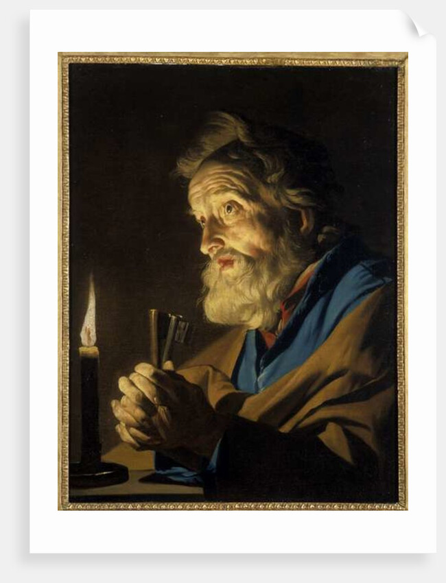 The Penitant Peter by Matthias Stomer