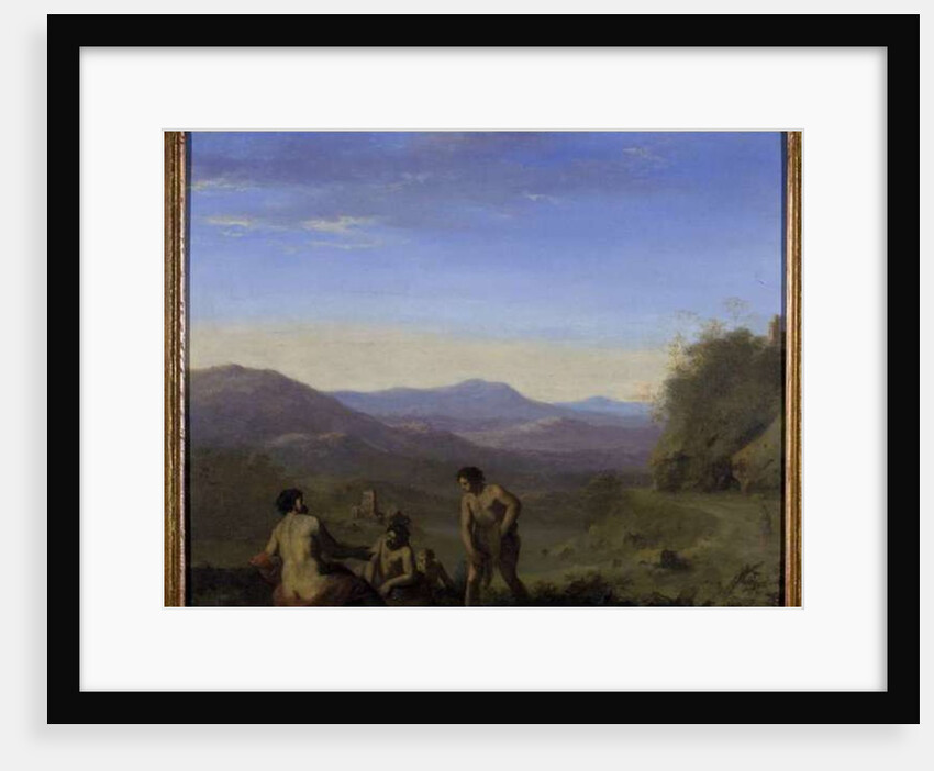 Arcadian Landscape by Cornelis van Poelenburgh or Poelenburch