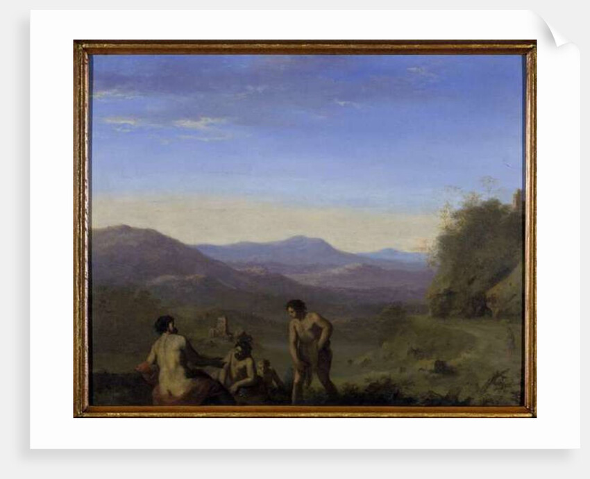 Arcadian Landscape by Cornelis van Poelenburgh or Poelenburch