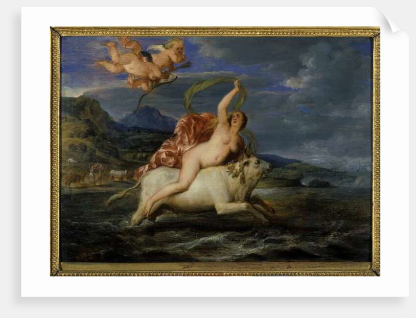 Europa and the Bull, 1650 by Frans Wouters