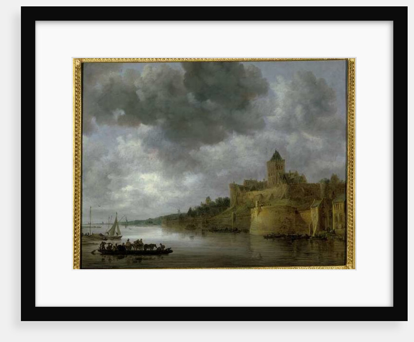 The Valkhof in Nymwegen, 1642 by Jan Josephsz van Goyen