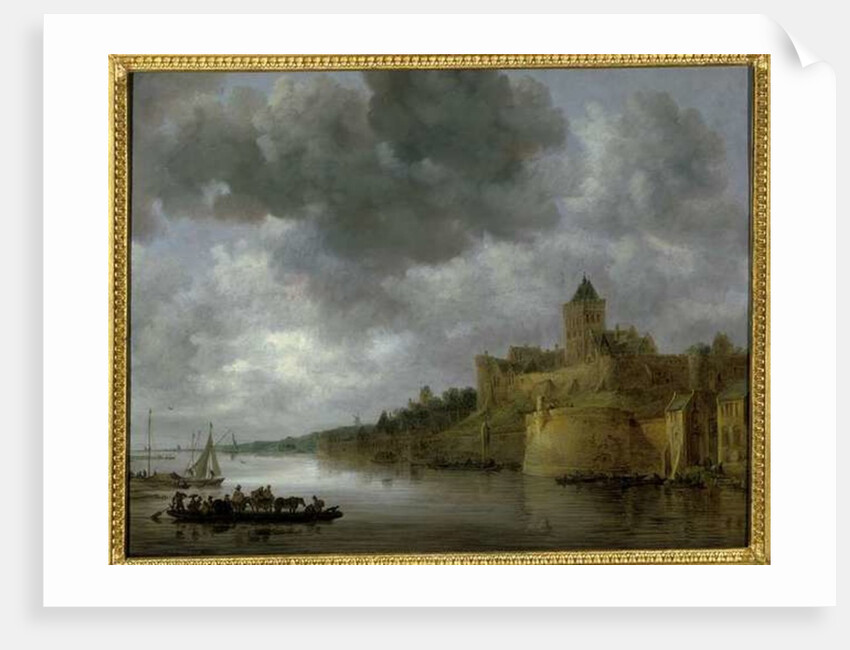 The Valkhof in Nymwegen, 1642 by Jan Josephsz van Goyen