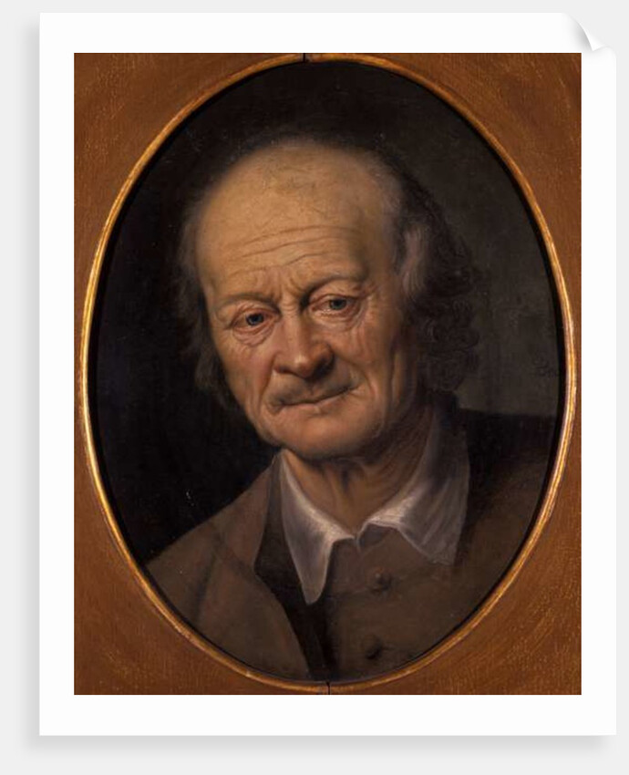 Portrait of an old man by Jacob-Samuel Beck