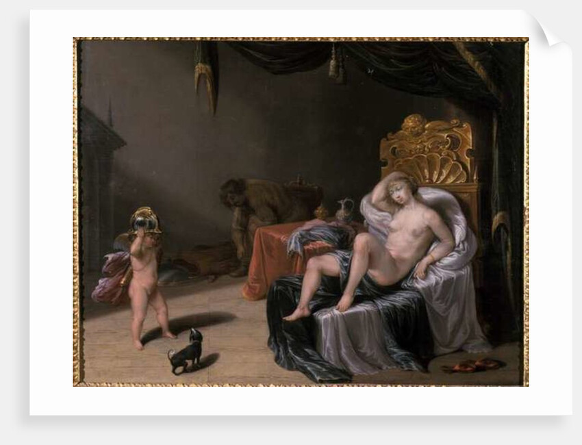 Mars and Venus with Cupid by Laurentius de Neter